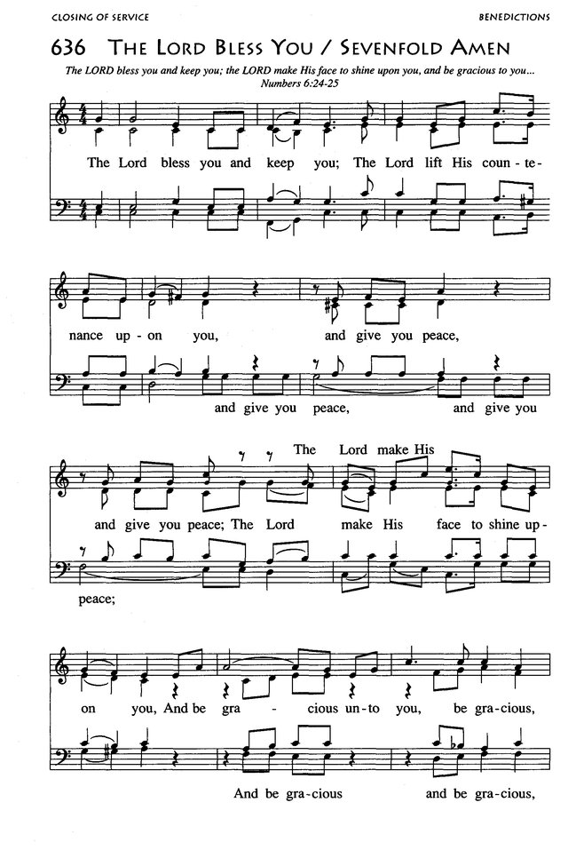 African American Heritage Hymnal page 1010