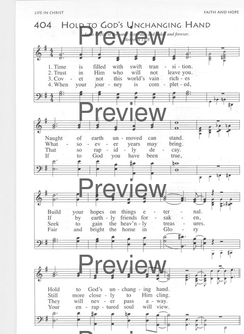 African American Heritage Hymnal page 618