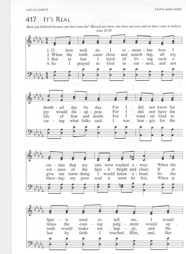 African American Heritage Hymnal page 642