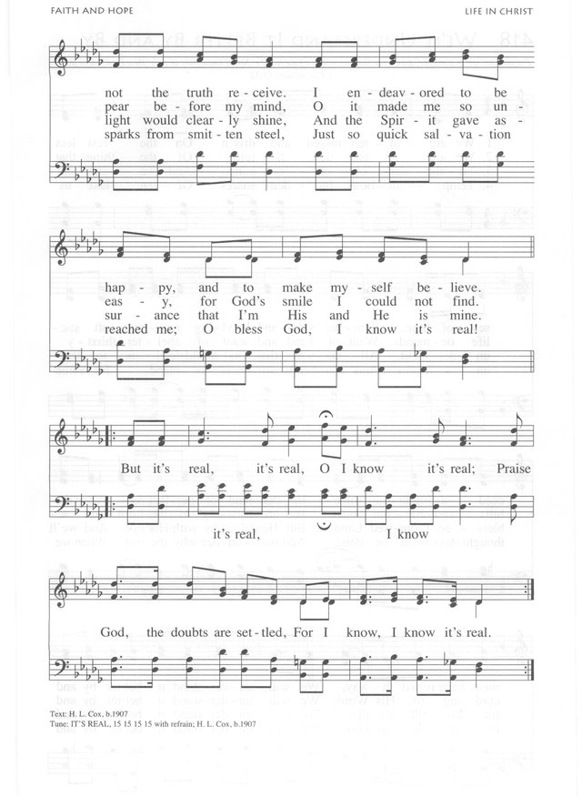 African American Heritage Hymnal page 643