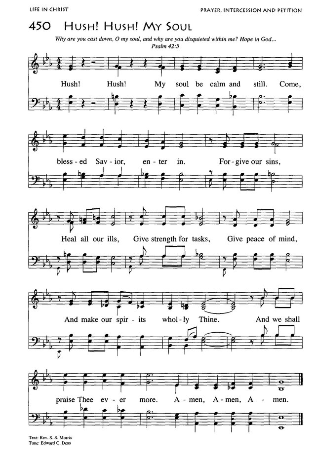 African American Heritage Hymnal page 696