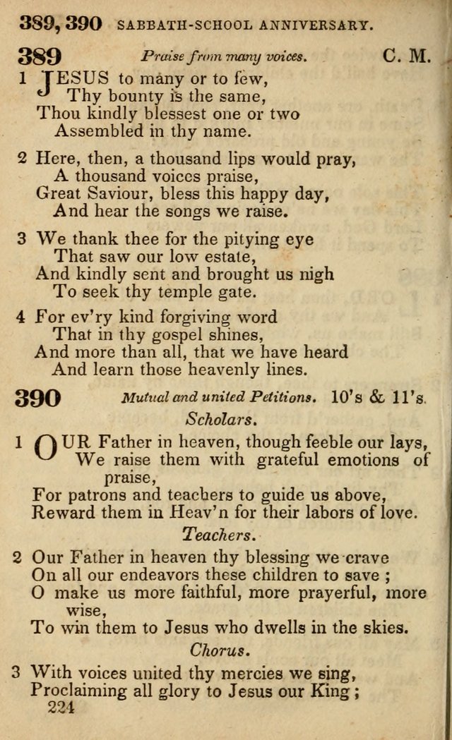The American Baptist Sabbath-School Hymn-Book page 230