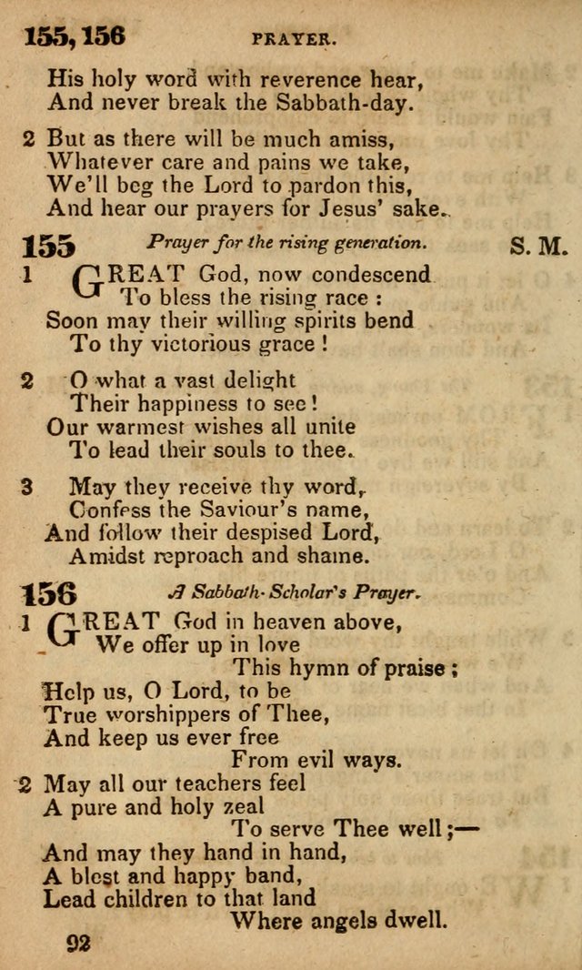 The American Baptist Sabbath-School Hymn-Book page 96