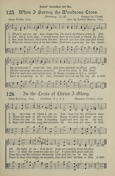 American Church and Church School Hymnal: a new religious educational hymnal page 135