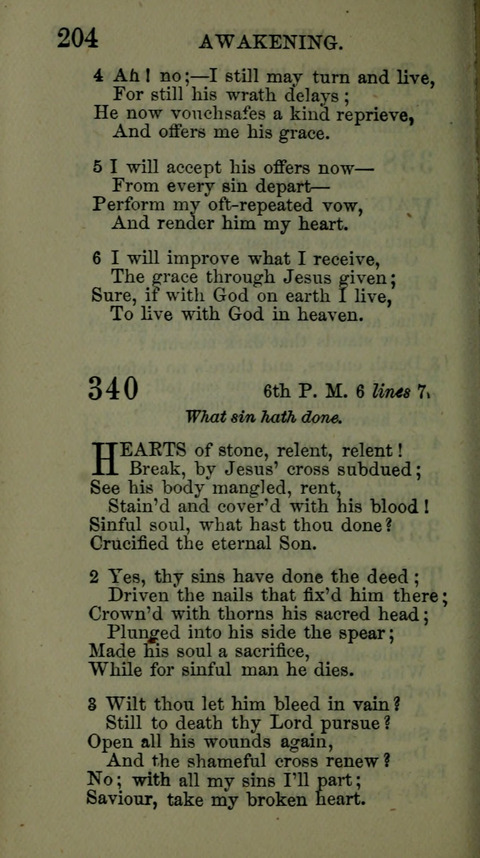 A Collection of Hymns for the use of the African Methodist Episcopal Zion Church in America page 198