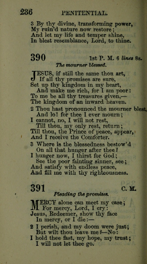 A Collection of Hymns for the use of the African Methodist Episcopal Zion Church in America page 230