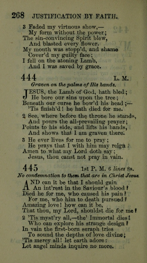 A Collection of Hymns for the use of the African Methodist Episcopal Zion Church in America page 262