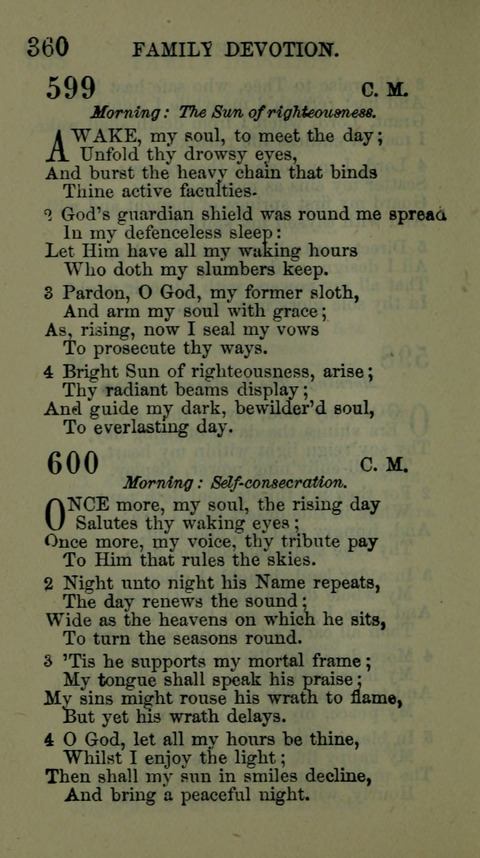 A Collection of Hymns for the use of the African Methodist Episcopal Zion Church in America page 354