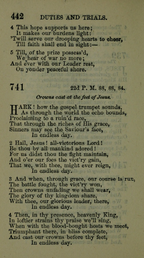 A Collection of Hymns for the use of the African Methodist Episcopal Zion Church in America page 436