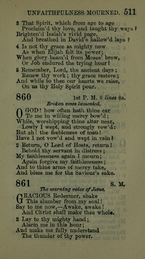 A Collection of Hymns for the use of the African Methodist Episcopal Zion Church in America page 505
