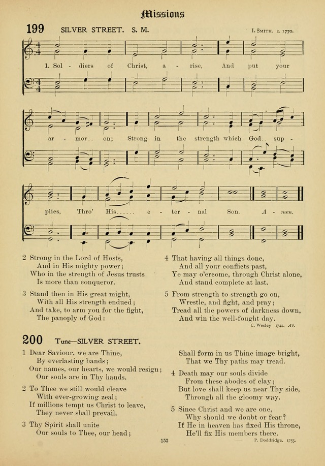 The Academic Hymnal page 154