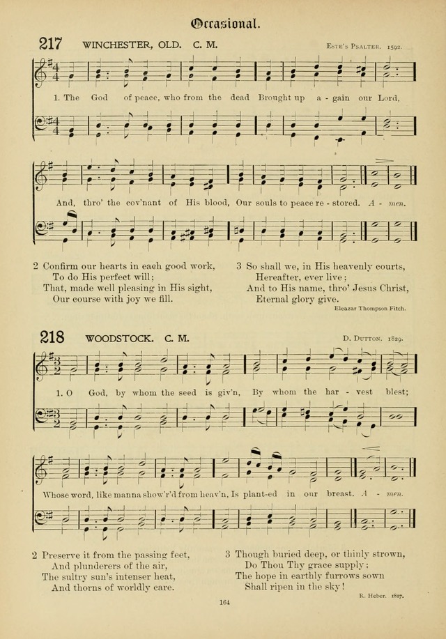 The Academic Hymnal page 165