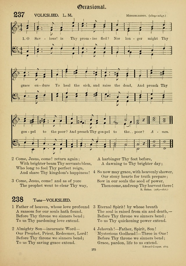 The Academic Hymnal page 176