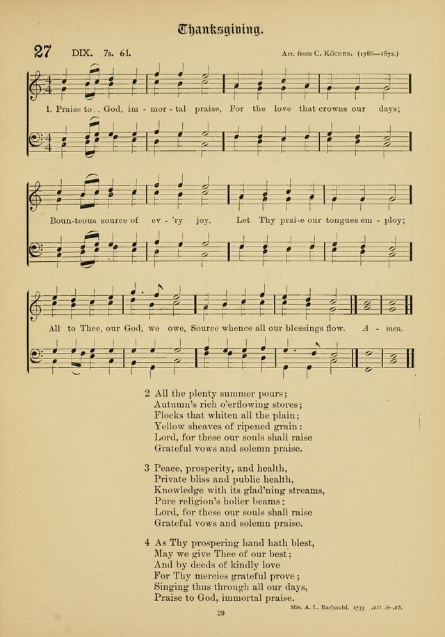 The Academic Hymnal page 30