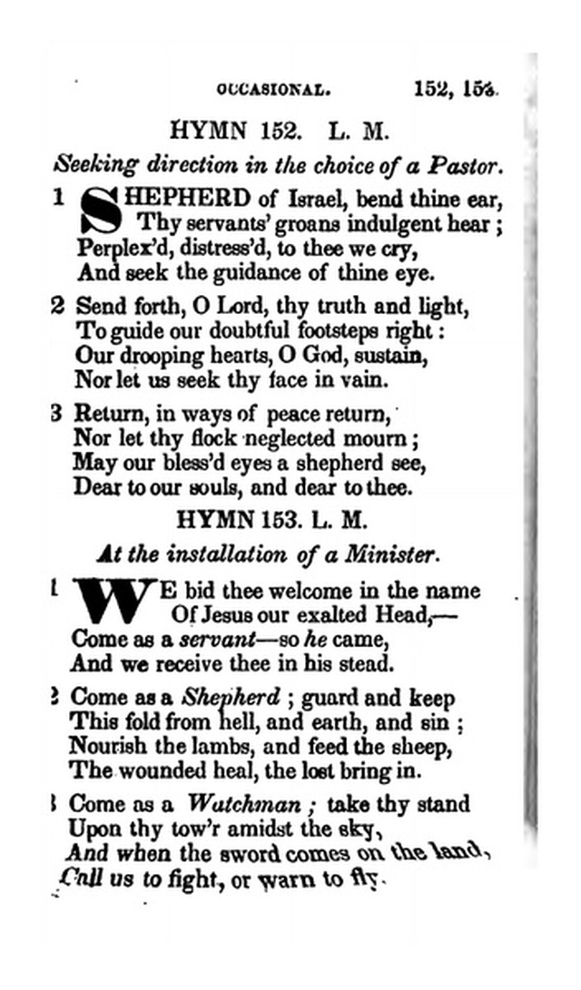 Additional Hymns, Adopted by the General Synod of the Reformed Dutch Church  in North America, at their Session June 1831. 2nd ed. page 126