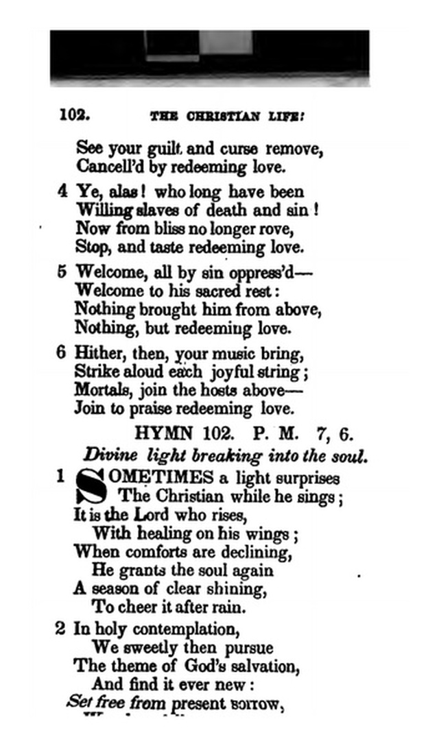 Additional Hymns, Adopted by the General Synod of the Reformed Dutch Church  in North America, at their Session June 1831. 2nd ed. page 85