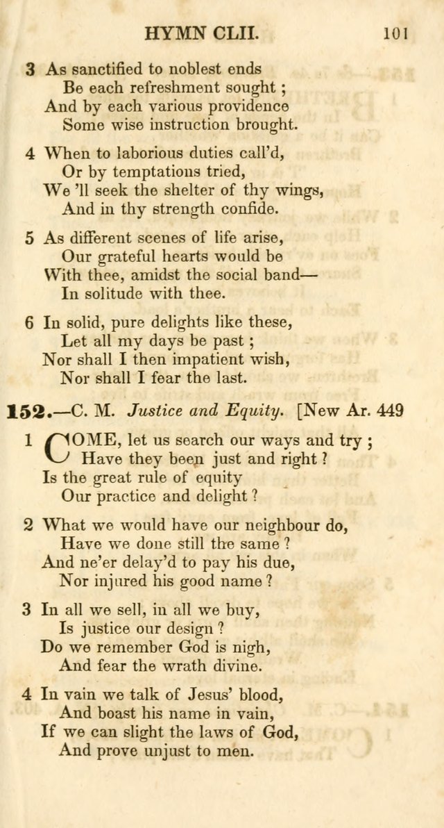 Additional Hymns, Adopted by the General Synod of the Reformed Protestant Dutch Church in North America, at their Session, June 1846, and authorized to be used in the churches under their care page 106