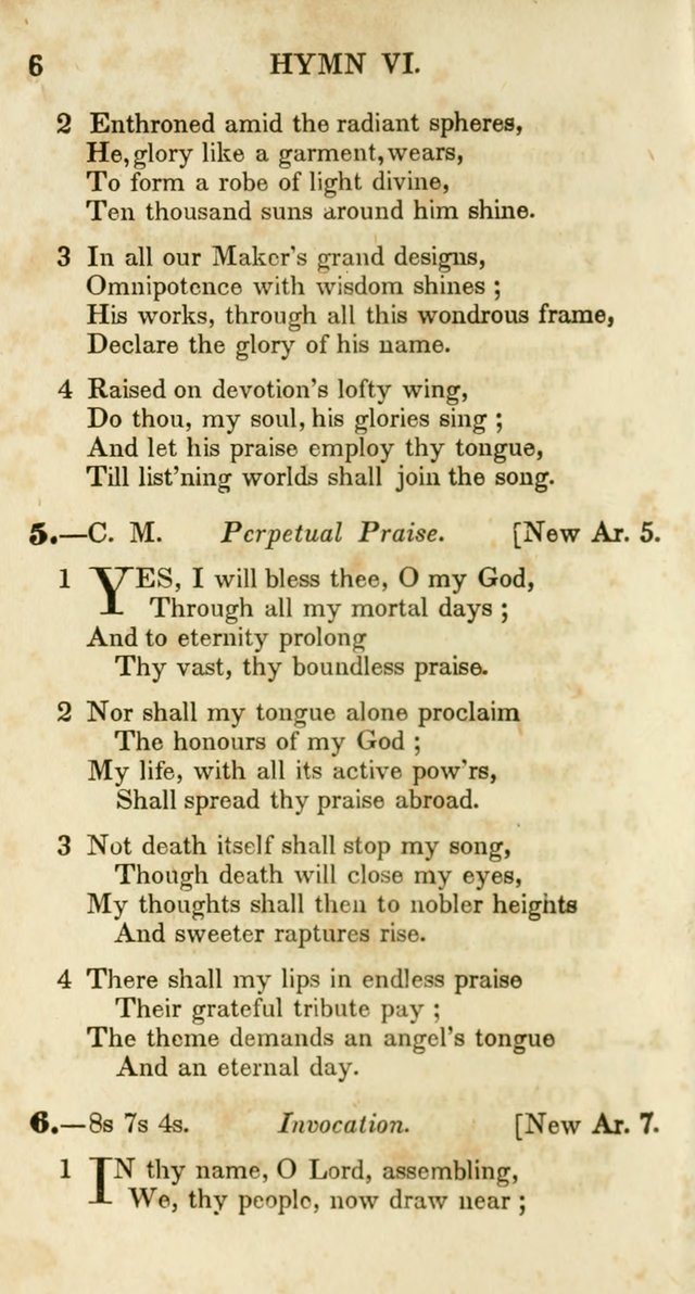 Additional Hymns, Adopted by the General Synod of the Reformed Protestant Dutch Church in North America, at their Session, June 1846, and authorized to be used in the churches under their care page 11