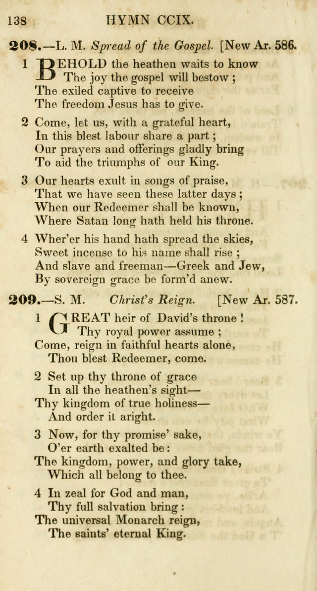 Additional Hymns, Adopted by the General Synod of the Reformed Protestant Dutch Church in North America, at their Session, June 1846, and authorized to be used in the churches under their care page 143