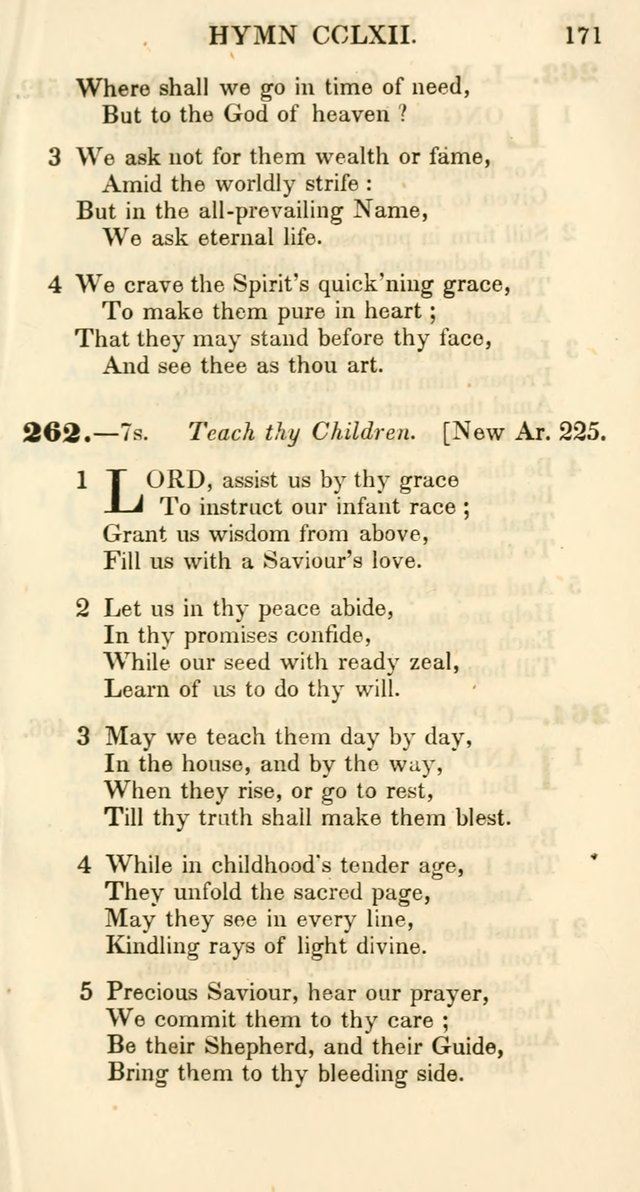 Additional Hymns, Adopted by the General Synod of the Reformed Protestant Dutch Church in North America, at their Session, June 1846, and authorized to be used in the churches under their care page 176
