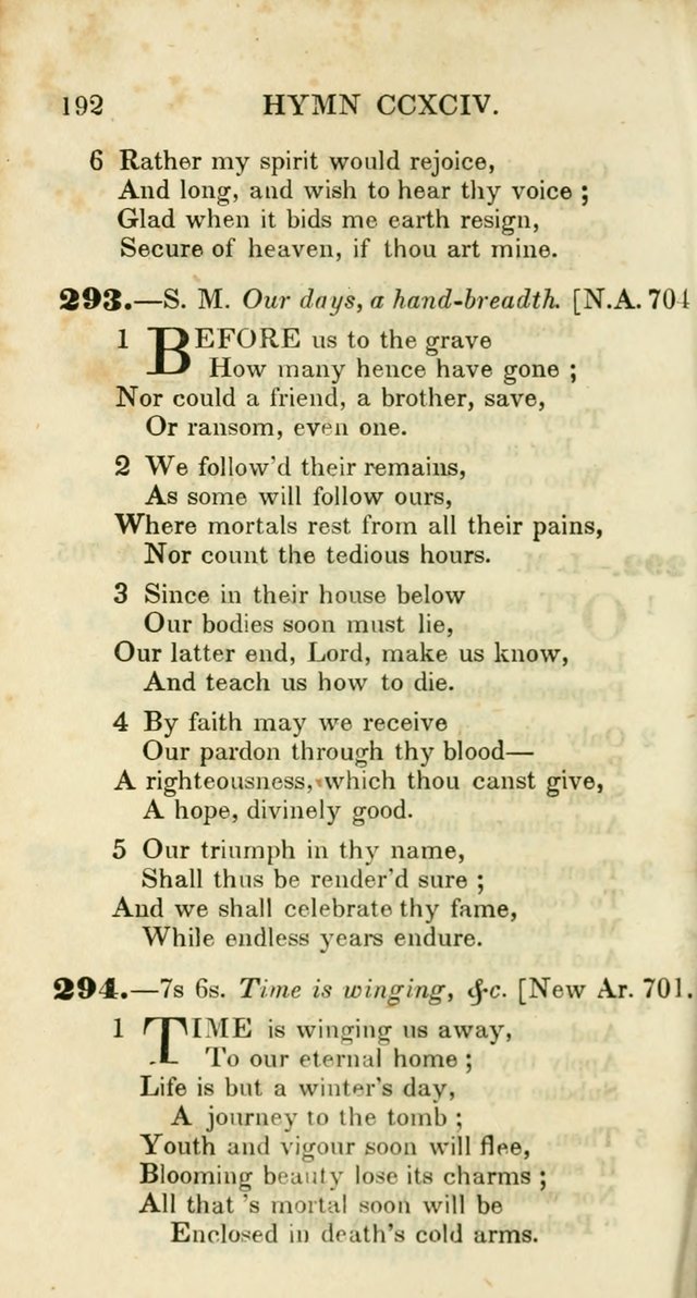 Additional Hymns, Adopted by the General Synod of the Reformed Protestant Dutch Church in North America, at their Session, June 1846, and authorized to be used in the churches under their care page 197