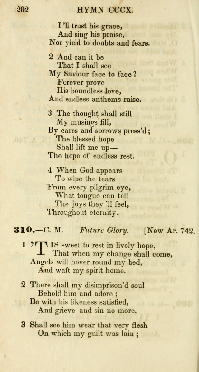Additional Hymns, Adopted by the General Synod of the Reformed Protestant Dutch Church in North America, at their Session, June 1846, and authorized to be used in the churches under their care page 207