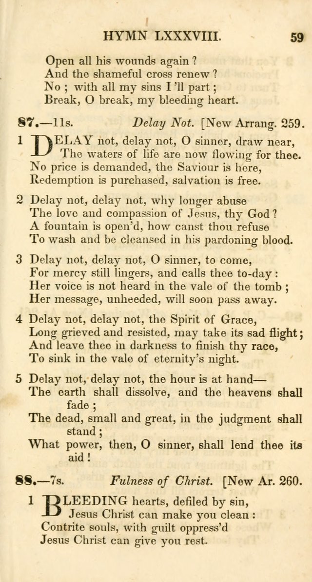 Additional Hymns, Adopted by the General Synod of the Reformed Protestant Dutch Church in North America, at their Session, June 1846, and authorized to be used in the churches under their care page 64