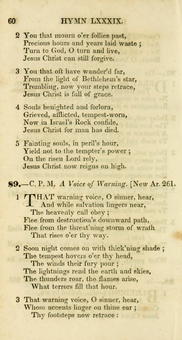 Additional Hymns, Adopted by the General Synod of the Reformed Protestant Dutch Church in North America, at their Session, June 1846, and authorized to be used in the churches under their care page 65