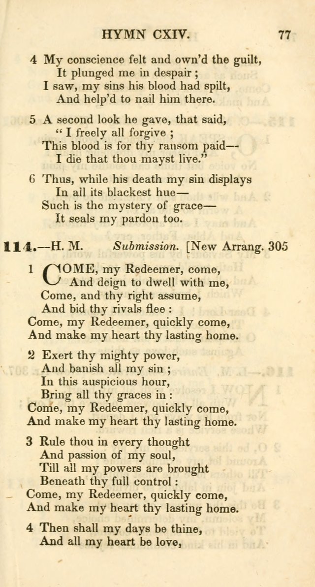 Additional Hymns, Adopted by the General Synod of the Reformed Protestant Dutch Church in North America, at their Session, June 1846, and authorized to be used in the churches under their care page 82