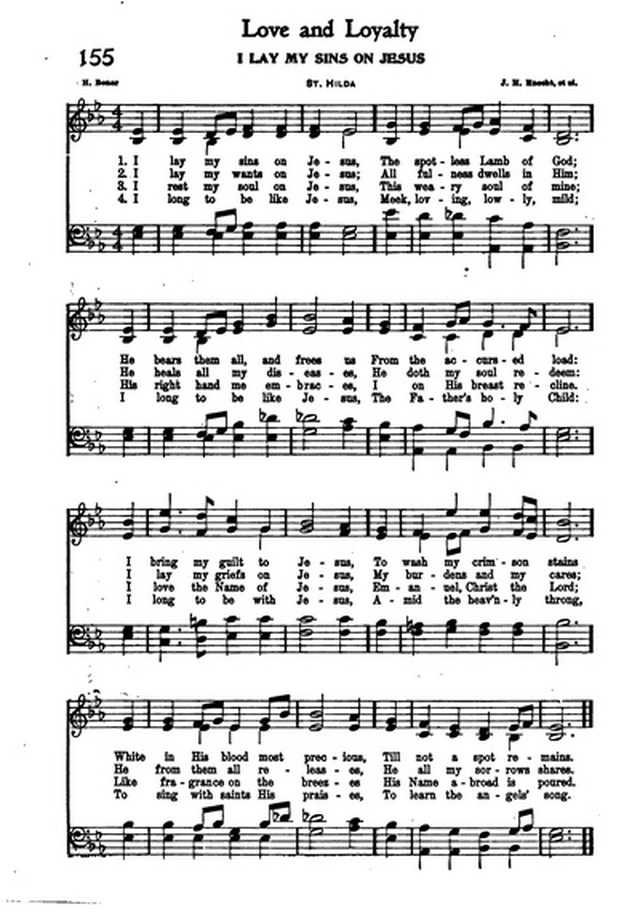 Association Hymn Book: for use in meetings for men page 120