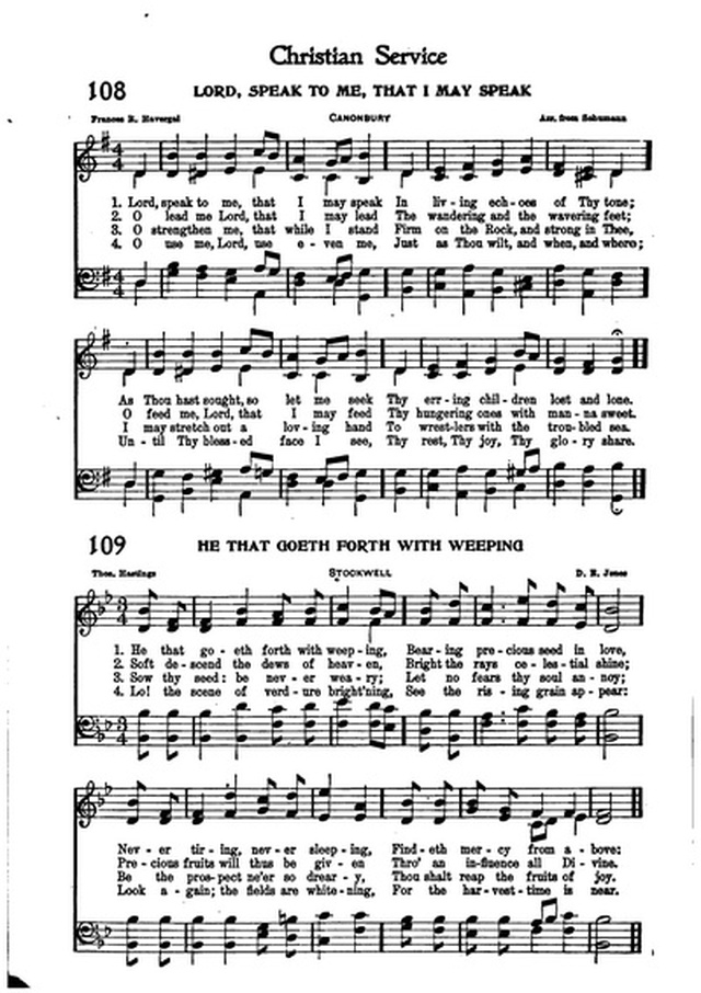 Association Hymn Book: for use in meetings for men page 81