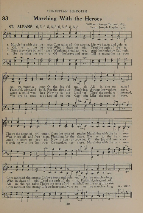 The Abingdon Hymnal: a Book of Worship for Youth page 147