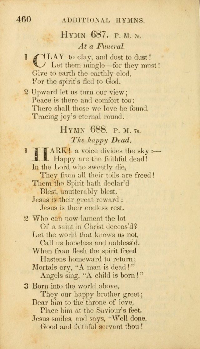 Additional Hymns to the Collection of Hymns for the use of Evangelical     Lutheran Churches page 111