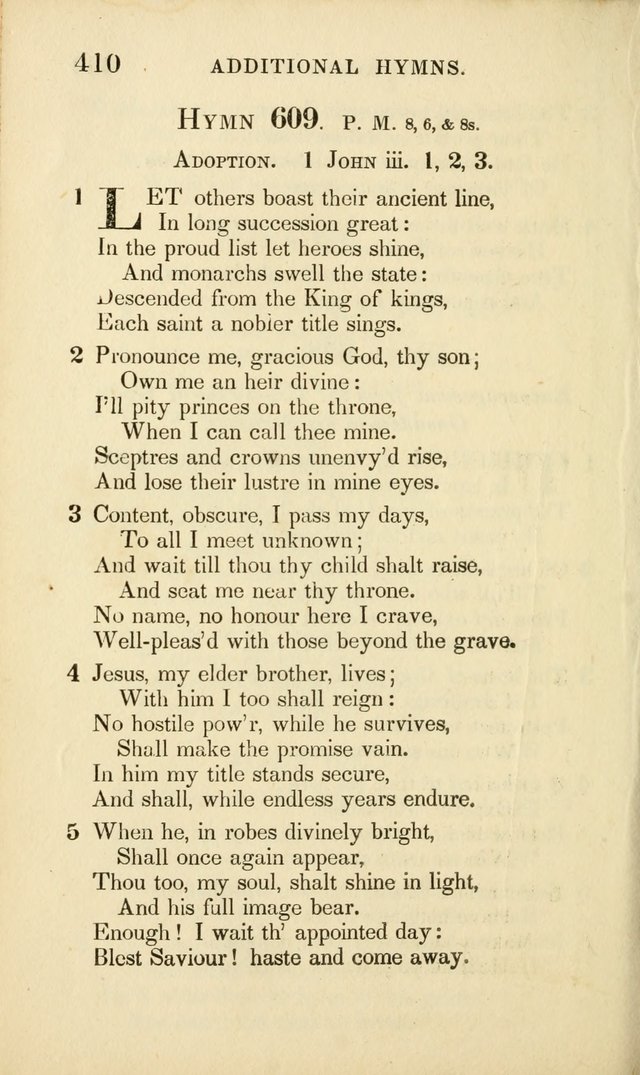 Additional Hymns to the Collection of Hymns for the use of Evangelical     Lutheran Churches page 61