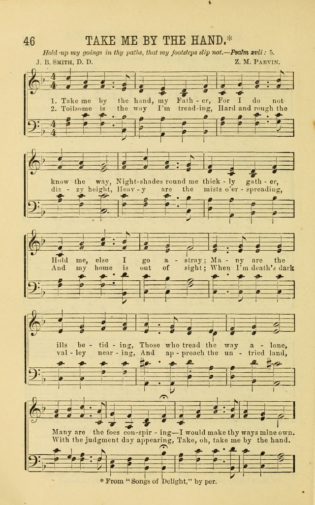 Apostolic Hymns and Songs: a collection of hymns and songs, both new and old, for the church, protracted meetings, and the Sunday school page 46
