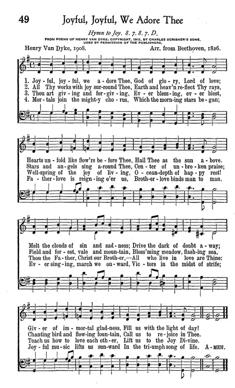American Junior Church School Hymnal page 36