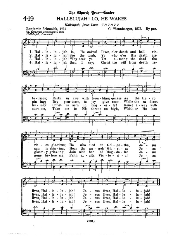 American Lutheran Hymnal page 592