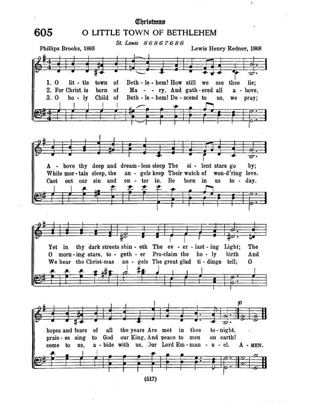 American Lutheran Hymnal page 725