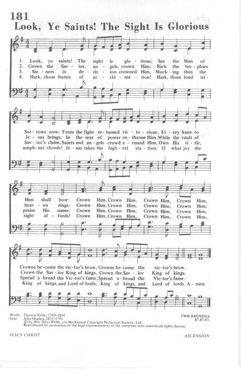 African Methodist Episcopal Church Hymnal page 188