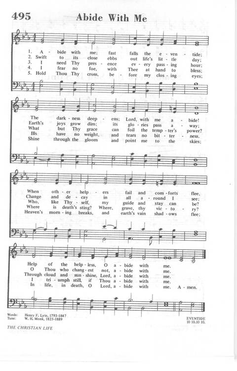 African Methodist Episcopal Church Hymnal page 549