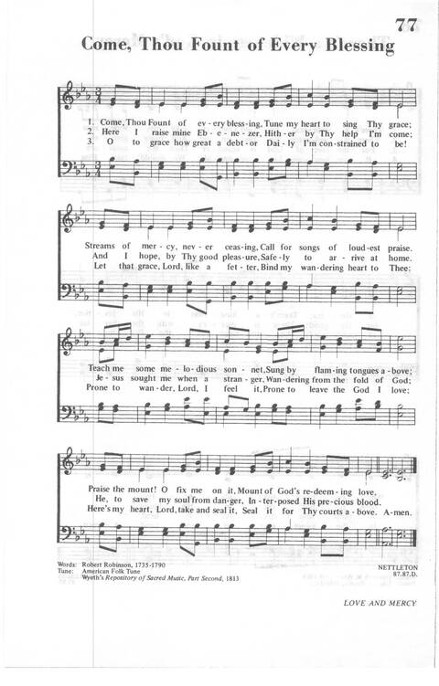 African Methodist Episcopal Church Hymnal page 79