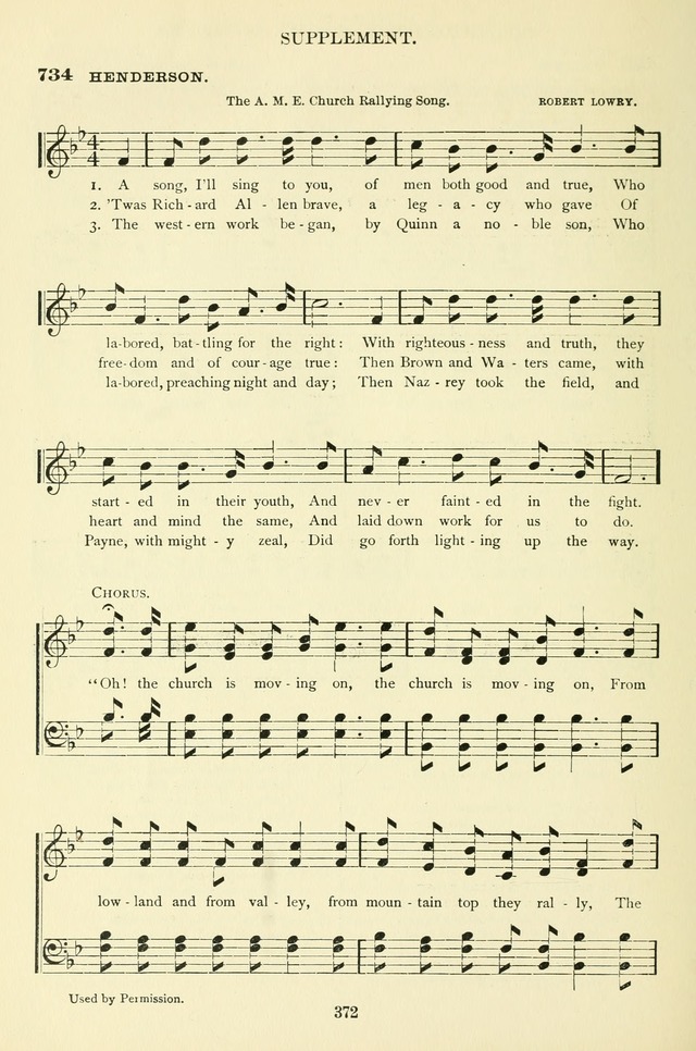 African Methodist Episcopal hymn and tune book: adapted to the doctrine and usages of the church. page 401