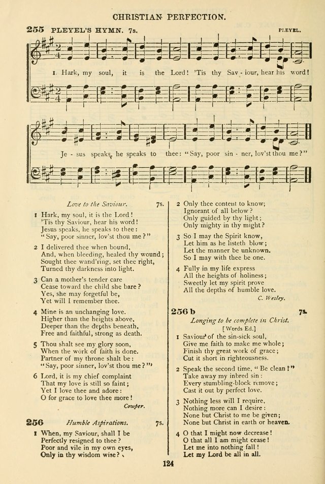 The African Methodist Episcopal Hymn and Tune Book: adapted to the doctrines and usages of the church (6th ed.) page 124