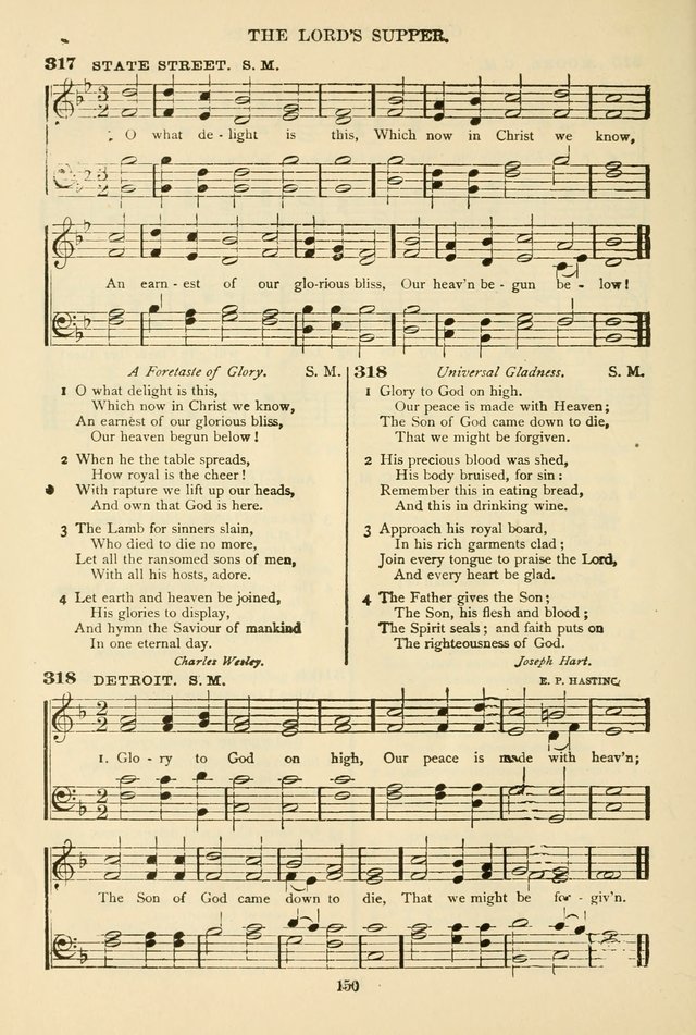 The African Methodist Episcopal Hymn and Tune Book: adapted to the doctrines and usages of the church (6th ed.) page 150
