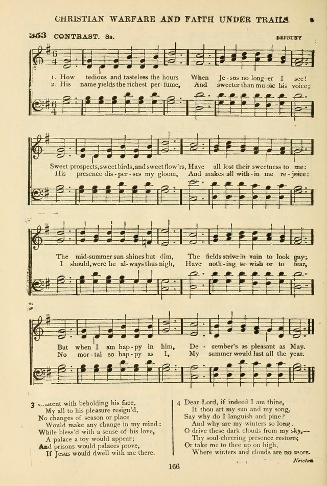 The African Methodist Episcopal Hymn and Tune Book: adapted to the doctrines and usages of the church (6th ed.) page 166