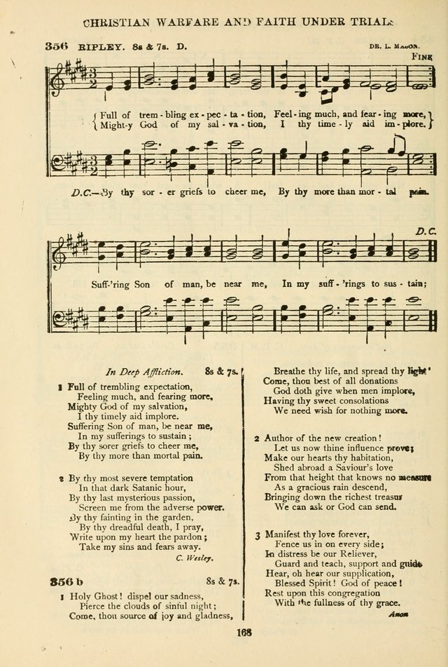 The African Methodist Episcopal Hymn and Tune Book: adapted to the doctrines and usages of the church (6th ed.) page 168
