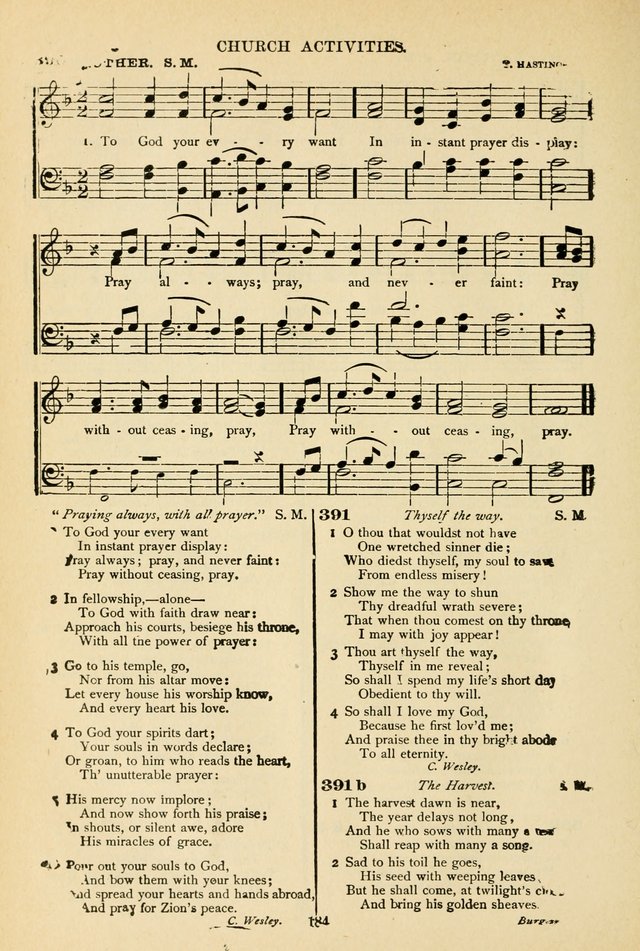 The African Methodist Episcopal Hymn and Tune Book: adapted to the doctrines and usages of the church (6th ed.) page 184
