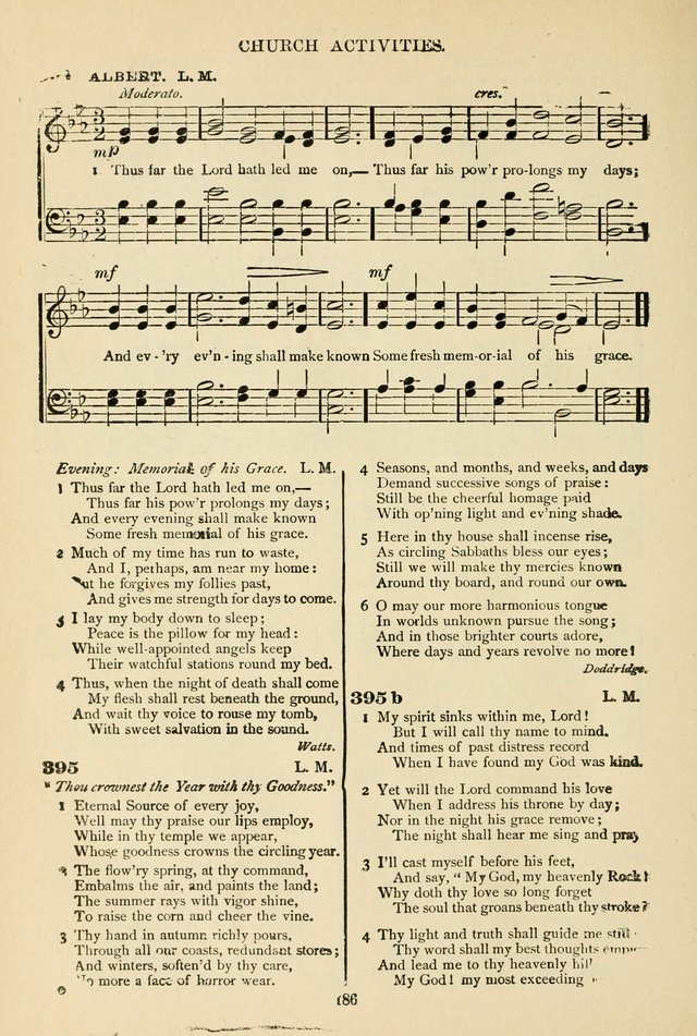 The African Methodist Episcopal Hymn and Tune Book: adapted to the doctrines and usages of the church (6th ed.) page 186