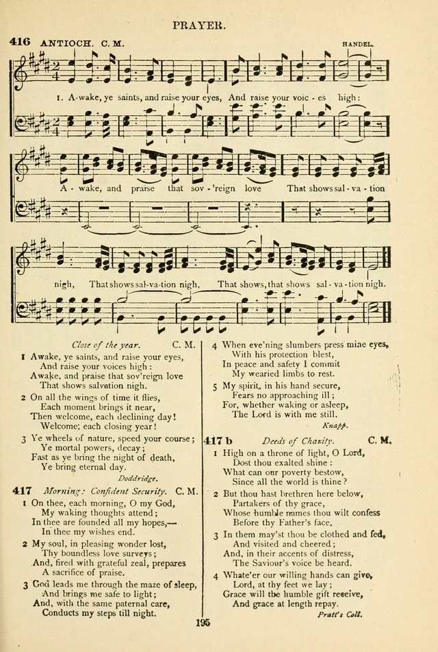 The African Methodist Episcopal Hymn and Tune Book: adapted to the doctrines and usages of the church (6th ed.) page 195