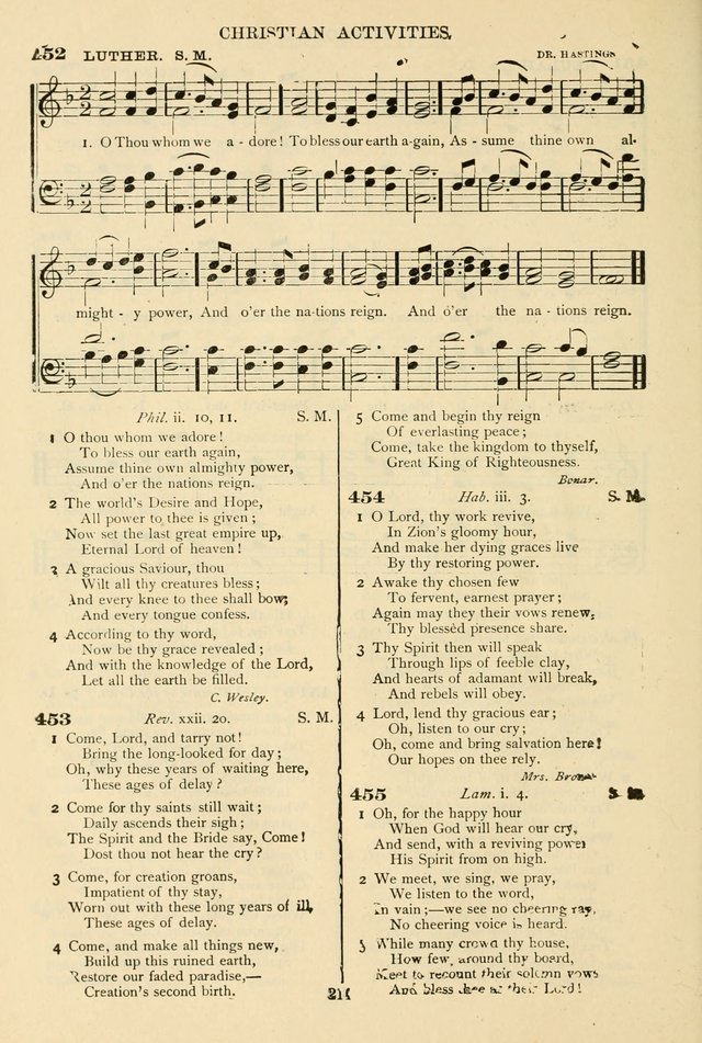 The African Methodist Episcopal Hymn and Tune Book: adapted to the doctrines and usages of the church (6th ed.) page 214